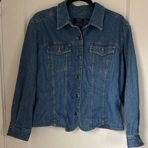 Liz Claiborne Classic Blue Jean Jacket